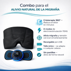 Combo Rescate Total Migraña™— Gorro Frío 360° + Masajeador Eléctrico · Migraña y Tensión Cervical