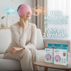 Gel Ice Covered™ – Sistema de Terapia para Alivio de Migraña Confort 360 Pack X2 Oferta