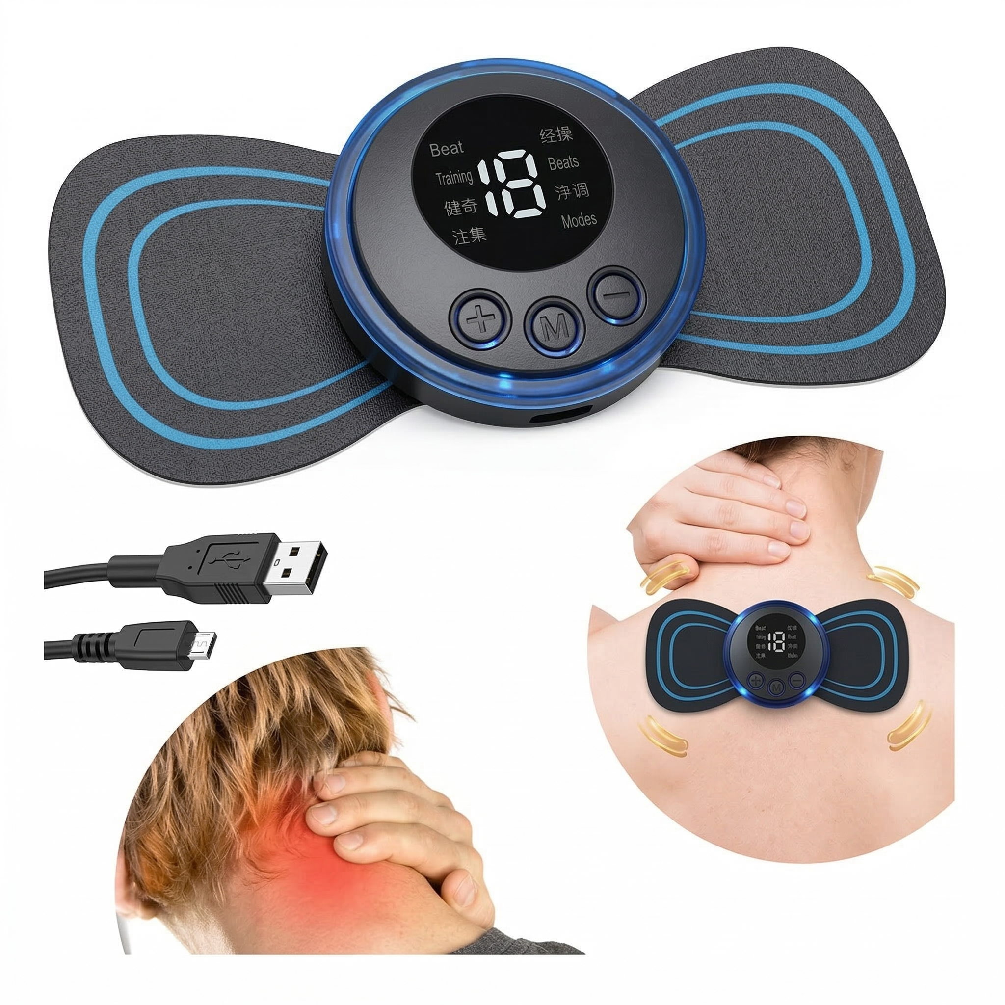 Combo Rescate Total Migraña™ Gorro Frío 360° + Masajeador Eléctrico para Migraña y Tensión Cervical