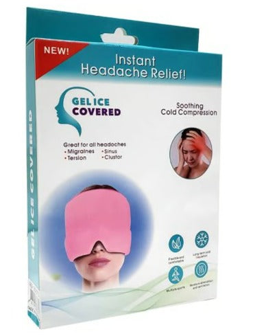 Gel Ice Covered™ – Sistema de Terapia para Alivio de Migraña Confort 360 Pack X2 Oferta